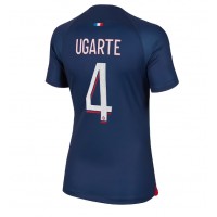 Paris Saint-Germain Manuel Ugarte #4 Hjemmedrakt Dame 2023-24 Kortermet